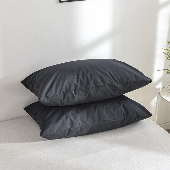 Waterproof Polyester Solid Color Pillowcases #LB003