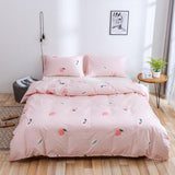 Pink Peach Pure Cotton Pillowcases #LB046