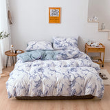 Two-color Marbling Pillowcases #LB008