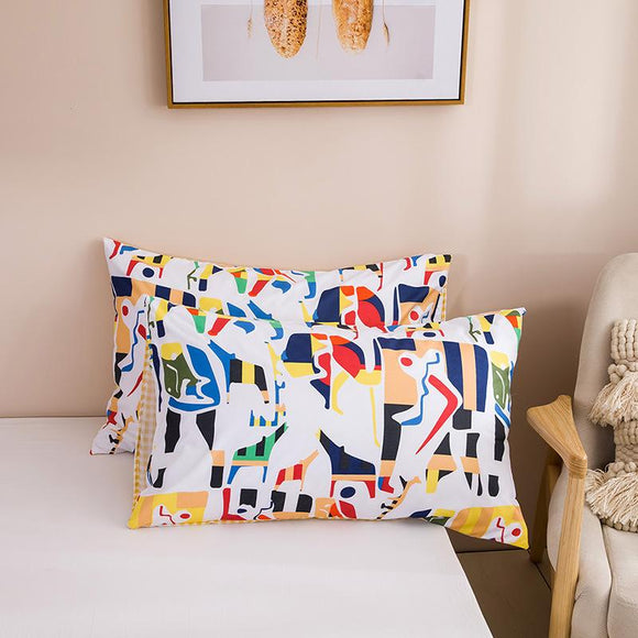 Abstract Painting Animal Abstractism Pillowcases #LB024