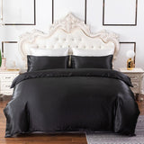 Solid Color Silky Pillowcases #LB034