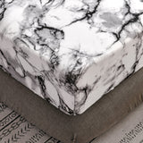 Polyester Marbling Fitted Sheet #LB001